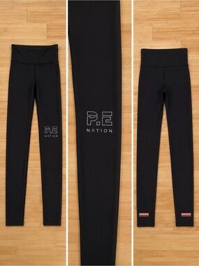 P.E Nation Black Leggings XS Worn Once